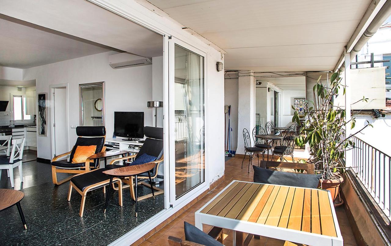 The Gran Via Penthouse Lejlighed Barcelona Eksteriør billede