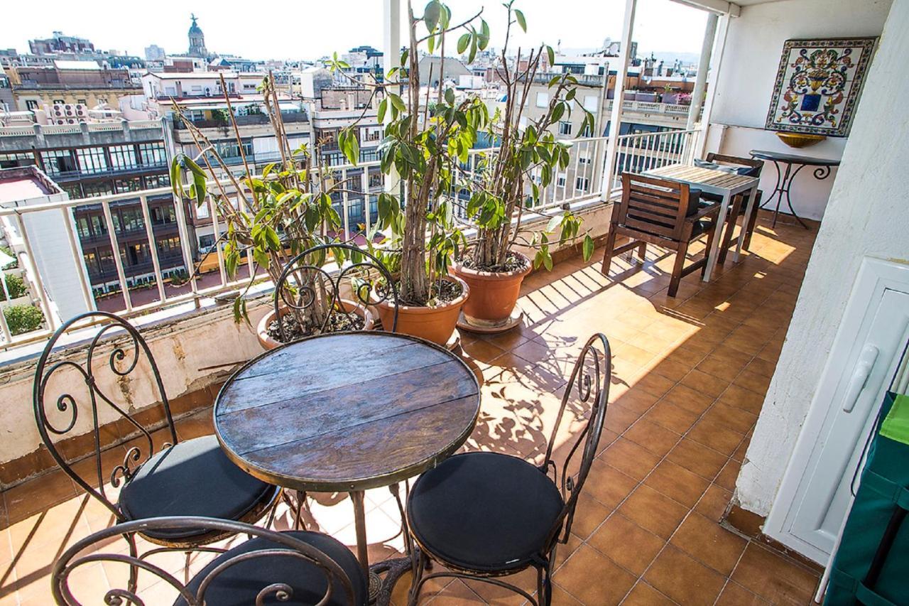 The Gran Via Penthouse Lejlighed Barcelona Eksteriør billede