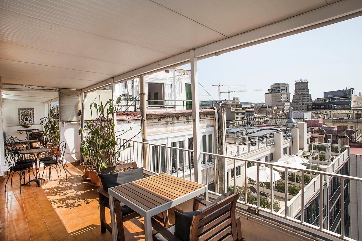 The Gran Via Penthouse Lejlighed Barcelona Eksteriør billede